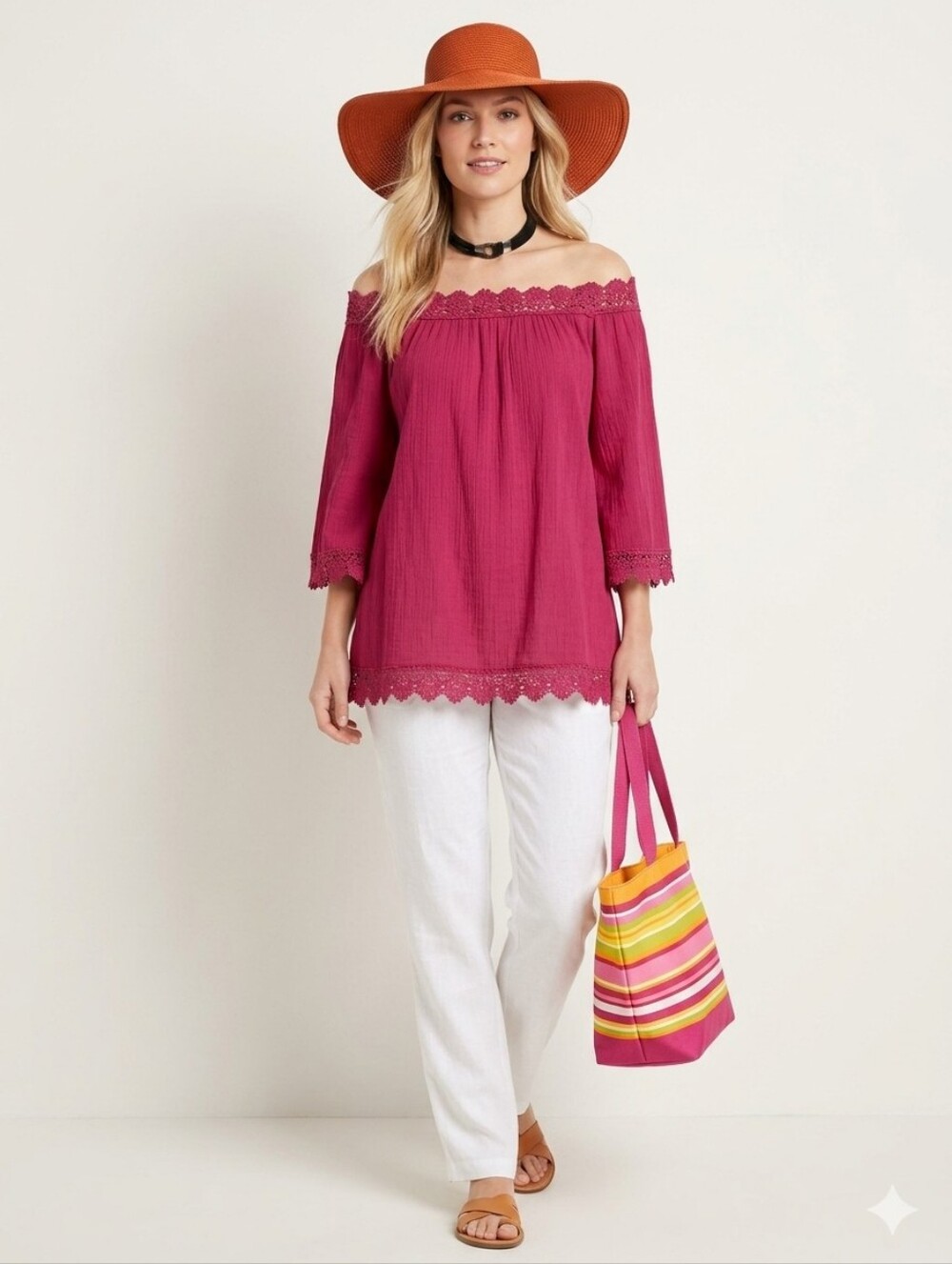 ZAC & RACHEL BLOUSE TOP SIZE 2X IN A BEAUTIFUL FUSHA